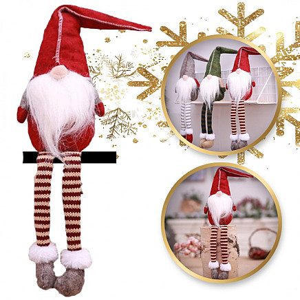 Santa Claus elf Christmas Christmas 50 cm made of plush KSN01CZE