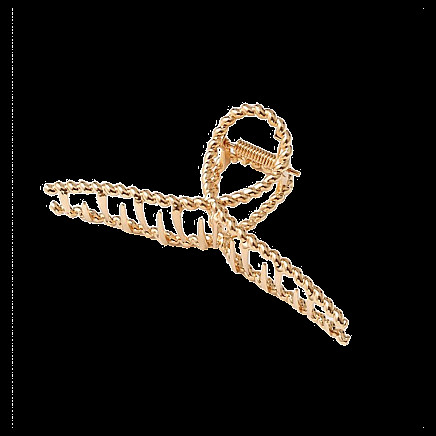 XL gold metal buckle hairpin 11.5cm SP145