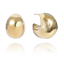 Earrings made of gold-plated stainless steel KST3171