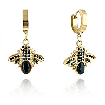 Earrings made of gold-plated stainless steel KST3223