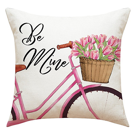 Pillowcase 45 x 45 cm BE MINE pink POD158