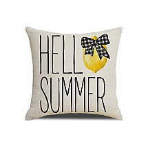 Pillowcase 45 x 45 cm lemon HELLO SUMMER POD160