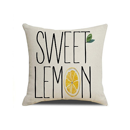 Pillowcase 45 x 45 cm SWEET LEMON POD163