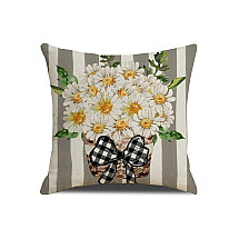 Pillowcase 45 x 45 cm BASKET OF DAISIES POD167