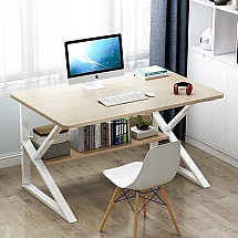 Computer and office desk with shelf 80 x 40 cm STL04B