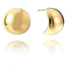 Earrings made of gold-plated stainless steel KST3115