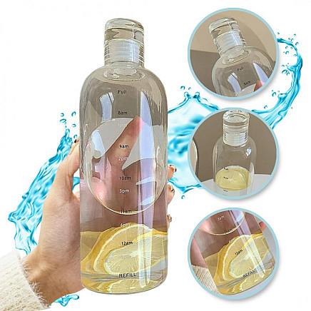 Water bottle DESIGN screw-on bottle 750 ML BD33B