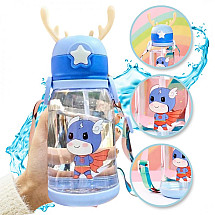 Water bottle Children's water bottle with straw 600 ML BD30N