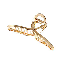 XL gold metal buckle hairpin 12cm SP146