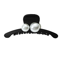 Hairpin buckle black with pearls XL 11.5cm SP232