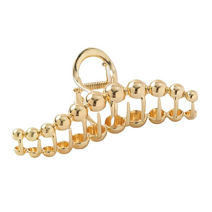 Hairpin buckle balls gold XL 11cm SP257