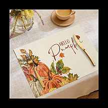 Hello Pumpkin Autumn Pattern table pad 30x45 cm rectangular MP50