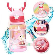 Water bottle Children's water bottle with straw 600 ML BD30R