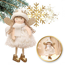 CHRISTMAS ANGEL WITH PLUSH ASN06B