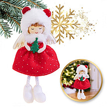 CHRISTMAS ANGEL MADE OF PLUSH 15cm ASN10CZE