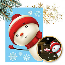 Christmas colorful window stickers 20 x 30 cm NKD20