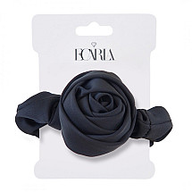 Elastic band with a black rose on the GUM163CZ badge