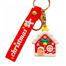 Christmas gingerbread house keychain, CHRISTMAS BRL344