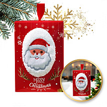 Christmas towel Santa Claus motif 35x35cm REC59WZ1