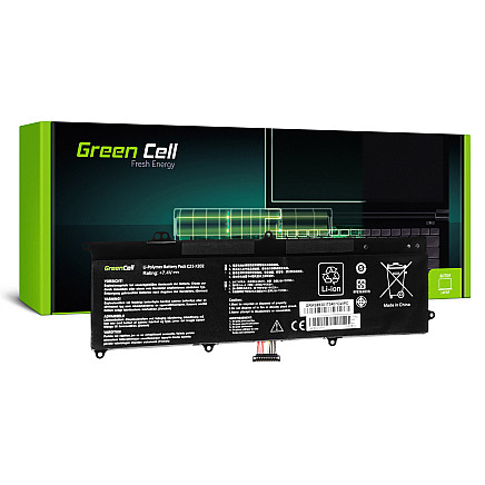 Green Cell Battery C21-X202 for Asus X201E F201E VivoBook F202E Q200E S200E X202E