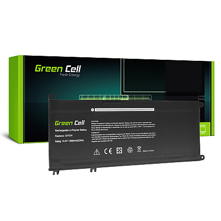 Green Cell Battery 33YDH for Dell Inspiron G3 3579 3779 G5 5587 G7 7588 7577 7773 7778 7779 7786 Latitude 3380 3480 3490 3590