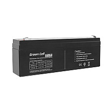 Green Cell AGM VRLA 12V 2.3Ah maintenance-free battery for the alarm system, cash register, toys