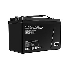 Green Cell AGM VRLA 12V 110Ah maintenance-free battery for boats, scooters, camper vans, wheelchairs, lawnmower