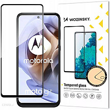 Wozinsky Full Glue Moto G51 Full Screen Tempered Glass with Black Frame