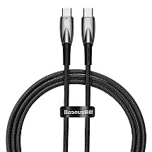 Baseus CADH000701 USB-C - USB-C PD cable 100W 5A 480Mb/s 1m - black