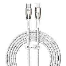 Baseus CADH000802 USB-C - USB-C PD cable 100W 5A 480Mb/s 2m - white