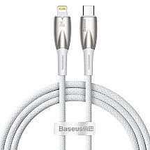 Baseus CADH000002 Lightning - USB-C PD cable 20W 480Mb/s 1m - white