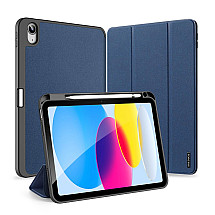 Dux Ducis Domo case iPad 10.9'' 2022 (10th generation) smart cover stand blue