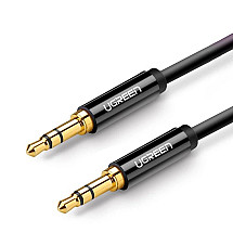 Ugreen audio cable AUX straight minijack 3.5 mm 1m black (AV112)