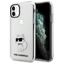 Karl Lagerfeld case for iPhone 11 / XR from the Ikonik Choupette series - transparent