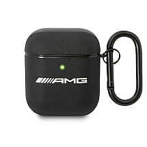 AMG AMA2SLWK AirPods cover black/black Leather