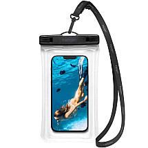 Spigen Aqua Shield A610 case, waterproof, floating on water - transparent