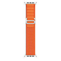 Sport strap with buckle for Apple Watch 9 / 8 / 7 / 6 / SE / 5 / 4 / 3 / 2 / 1 (41, 40, 38 mm) Dux Ducis Strap GS Version - orange