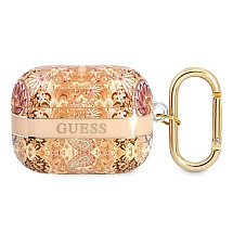 Guess GUAPHHFLD AirPods Pro cover gold/gold Paisley Strap Collection