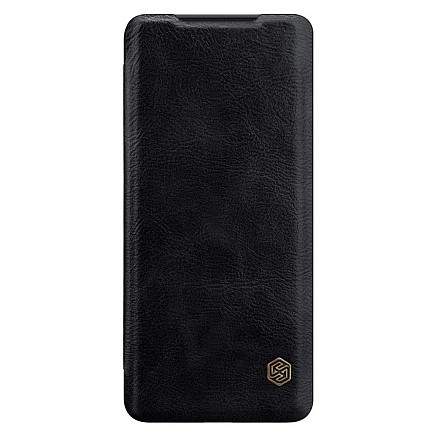 Nillkin Qin original leather case cover for Samsung Galaxy S20 Ultra black