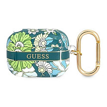 Guess GUAPHHFLN AirPods Pro cover green/green Flower Strap Collection