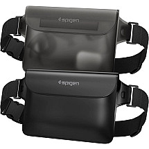 Spigen Aqua Shield A620 waterproof hip bag IPX8 - black 2 pcs.