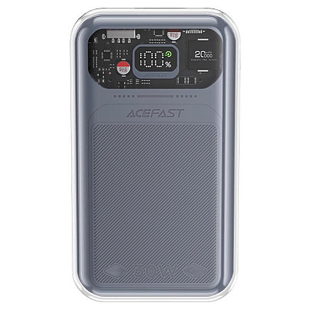 Acefast powerbank 20000mAh Sparkling Series fast charging 30W gray (M2)