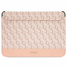 Guess GCube Stripes case for a 14" laptop - pink