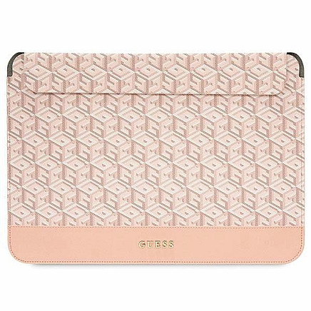 Guess GCube Stripes case for a 14 laptop - pink