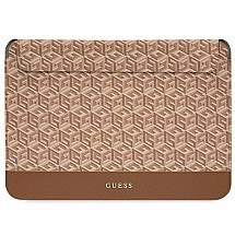 Guess GCube Stripes case for a 14" laptop - brown