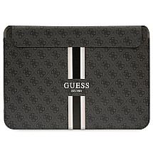 Guess 4G Printed Stripes cover for a 16" laptop - black