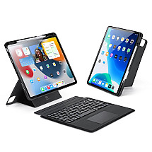 Dux Ducis DK Series Bluetooth Keyboard Case for Apple iPad Pro 12.9 (2020/2021/2022) - Black