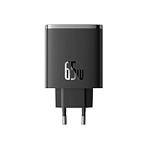 Baseus Cube Pro 65W GaN charger 2x USB-C USB-A - black