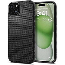 Spigen LIQUID AIR IPHONE 15 PLUS MATTE BLACK