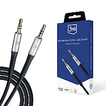 Accessories - 3mk AUX Cable Jack 3.5 mm - Jack 3.5 mm